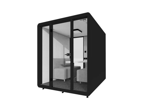 Instapod-indoor-office-booth-numero-quad-series-black