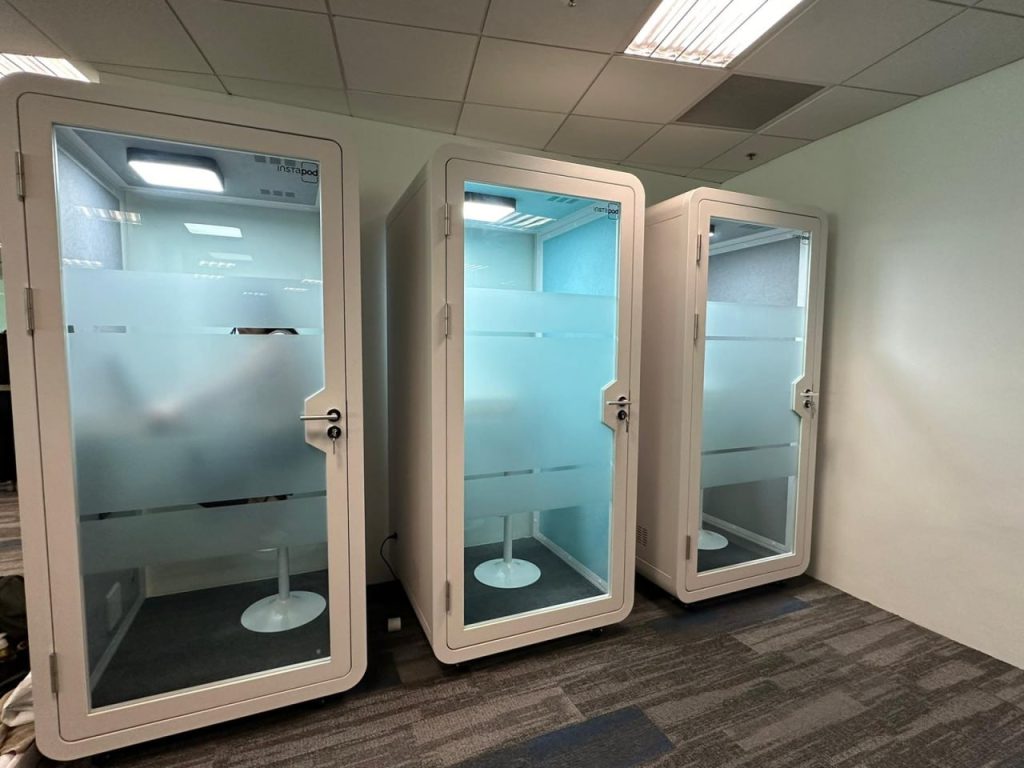 Creating Personal Space in Shared Offices with Office Pods