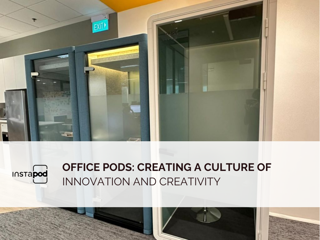 home office, InstaPod, modular office pod, office phone booth, Office Pods, working from home