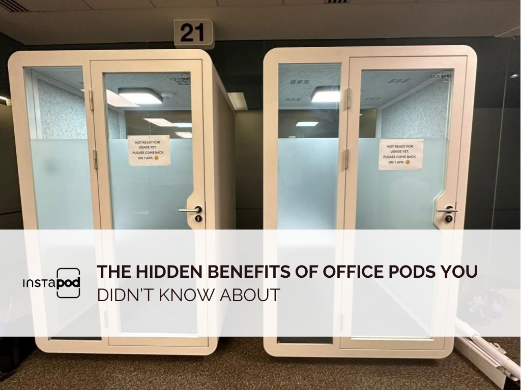 acoustic pod, home office, InstaPod, modular office pod, office phone booth, Office Pods, working from home