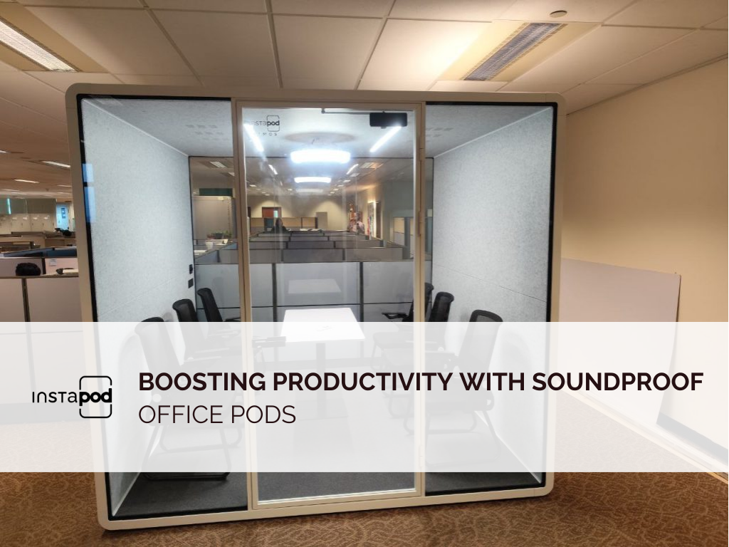 acoustic pod, home office, InstaPod, modular office pod, office phone booth, Office Pods, working from home