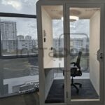 Tele Booths for Workplaces: Compact Privacy On-Demand