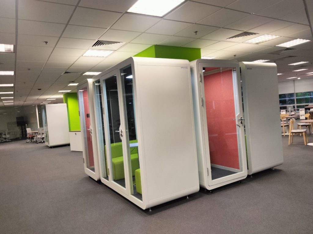 How Office Pods Silence Distractions in Open Offices