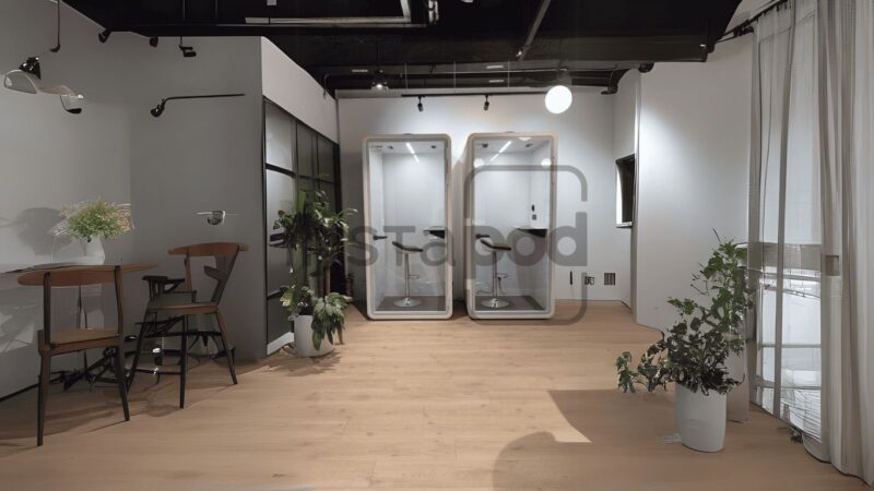 Work Without Distractions in a Office Phone Booths