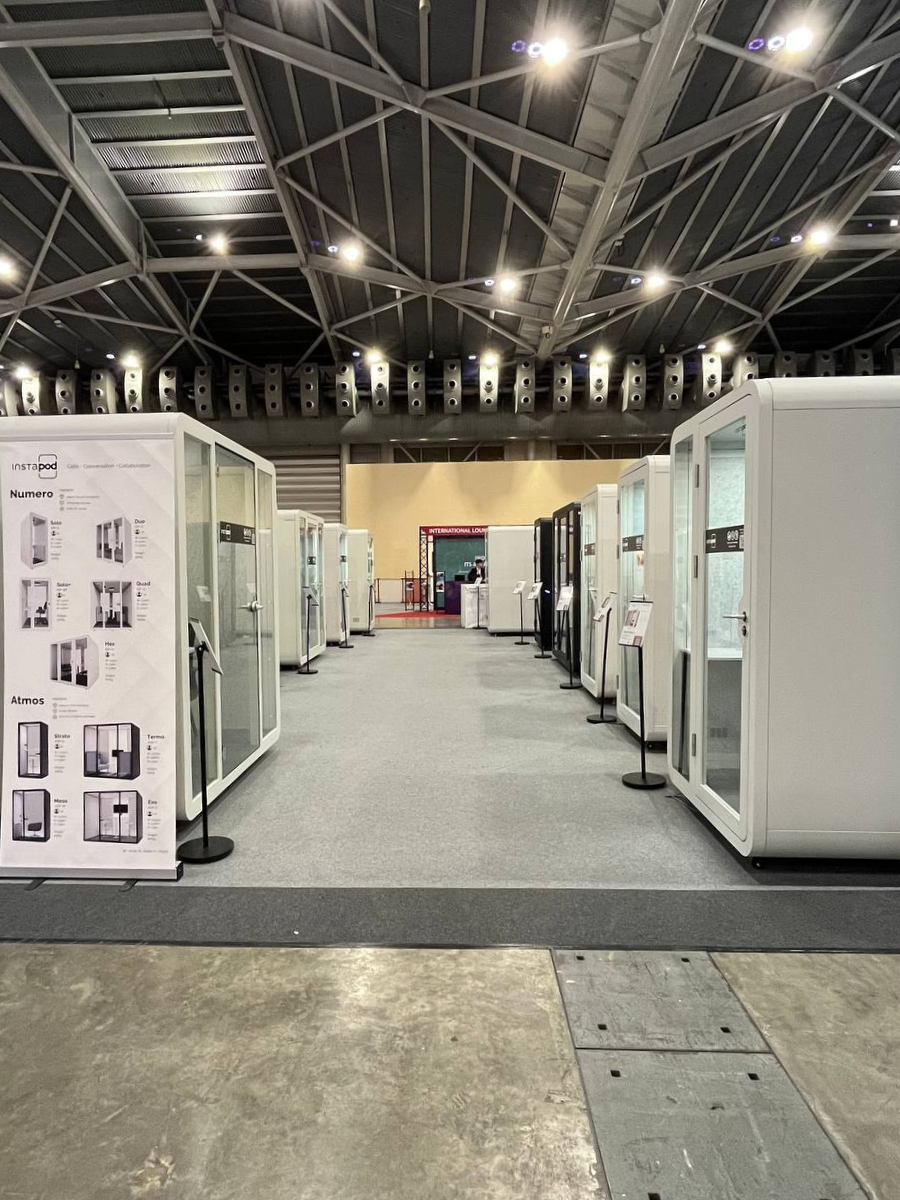 pod placement at trade shows