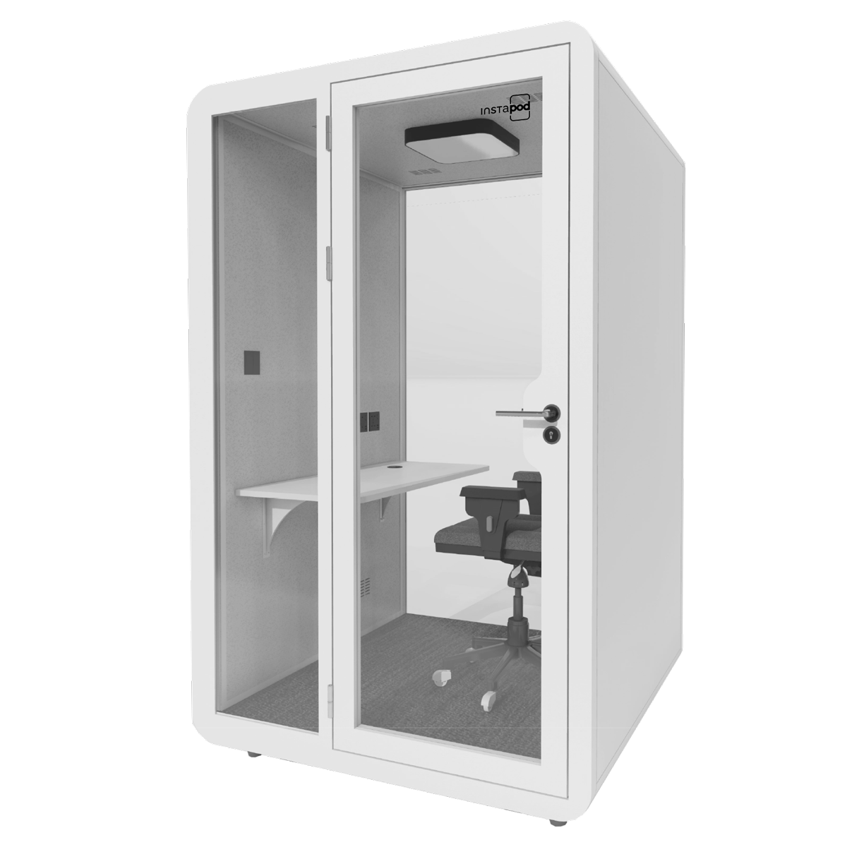 Instapod-indoor-office-booth-numero-series-solo-plus-white-cleaning-guide
